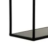 Plaukti 51 x 13 x 76,5 cm Melns Metāls