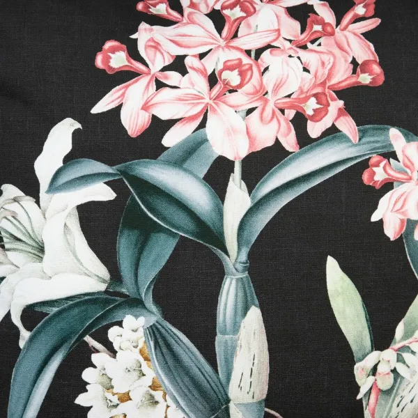 Подушка бирюзовый 60 x 60 cm 100 % хлопок Орхидея