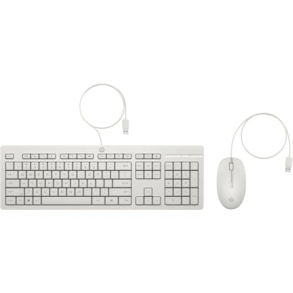 Klaviatūra un Pele HP 86J24AA Balts