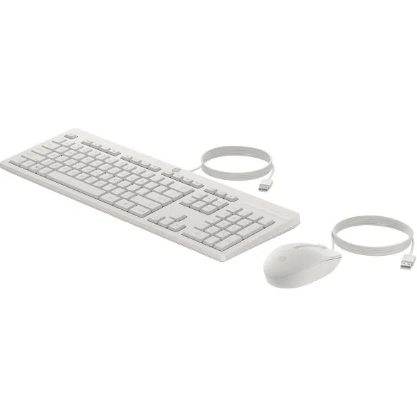 Klaviatūra un Pele HP 86J24AA Balts