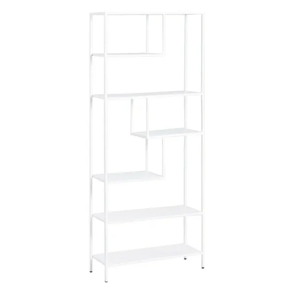 Hyllyt SQUARE Metalli Valkoinen 80 x 26 x 180 cm