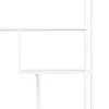 Lentyna SQUARE Metalinis Balta 80 x 26 x 180 cm
