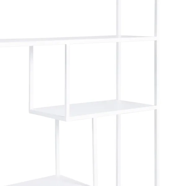 Shelves SQUARE Metal White 80 x 26 x 180 cm