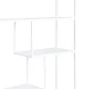 Shelves SQUARE Metal White 80 x 26 x 180 cm