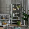 Lentyna SQUARE Metalinis Balta 80 x 26 x 180 cm