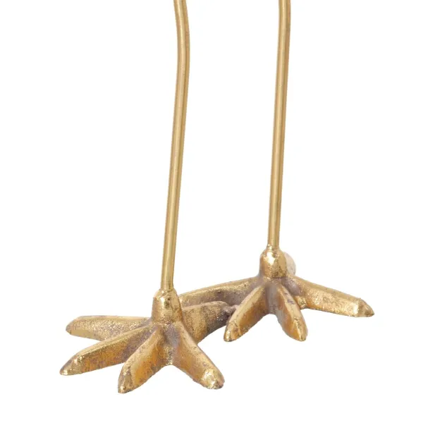Svečturis 25,5 x 20 x 68,5 cm Bronza Metāls