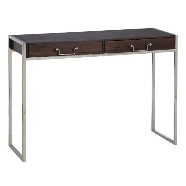 Kalustesetti Ruskea Hopeinen 114 x 40,6 x 81,3 cm