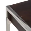 Kalustesetti Ruskea Hopeinen 114 x 40,6 x 81,3 cm