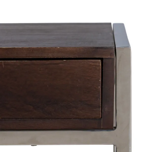 Набор мебели Коричневый Серебристый 114 x 40,6 x 81,3 cm