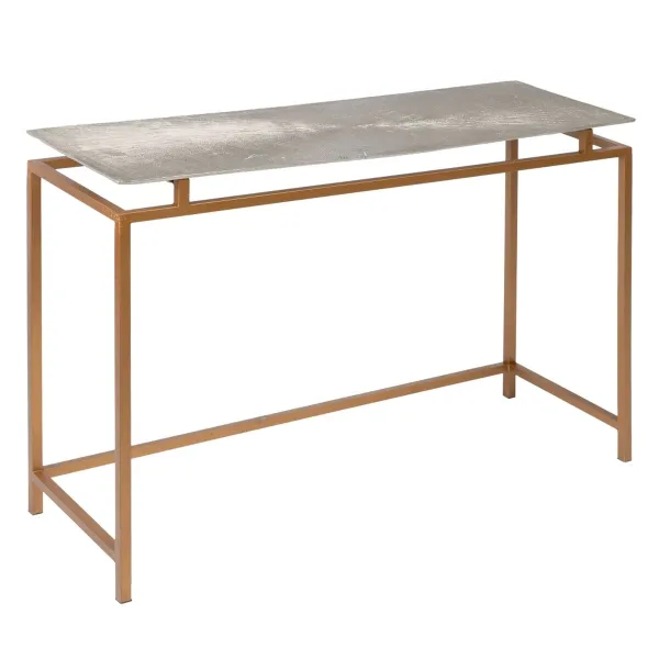 Set of furniture Golden Silver 109 x 38,1 x 78,7 cm