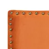 Изголовье кровати 160 x 6 x 60 cm Синтетическая ткань терракот
