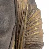 Декоративная фигура Коричневый Позолоченный Воин 38 x 22 x 76 cm