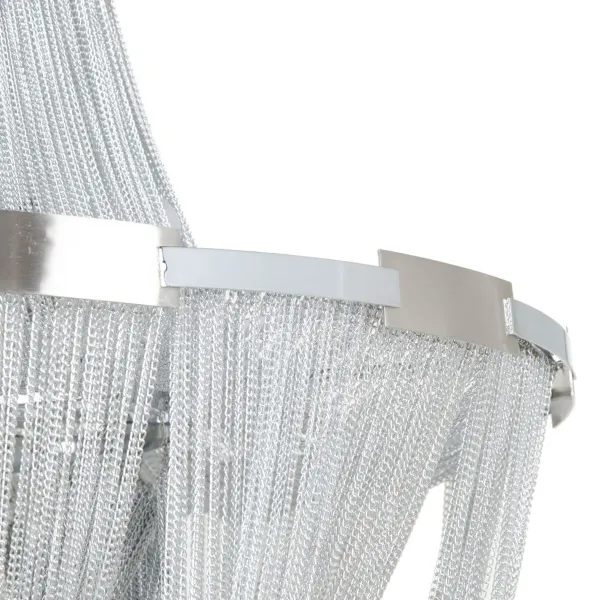 Потолочный светильник 80 x 80 x 120 cm Металл Серебряный