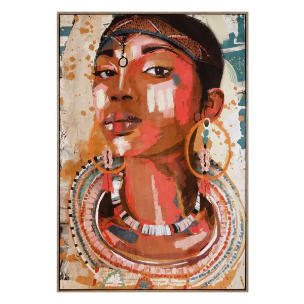 Canvas 83 x 123 cm Āfrikas sieviete