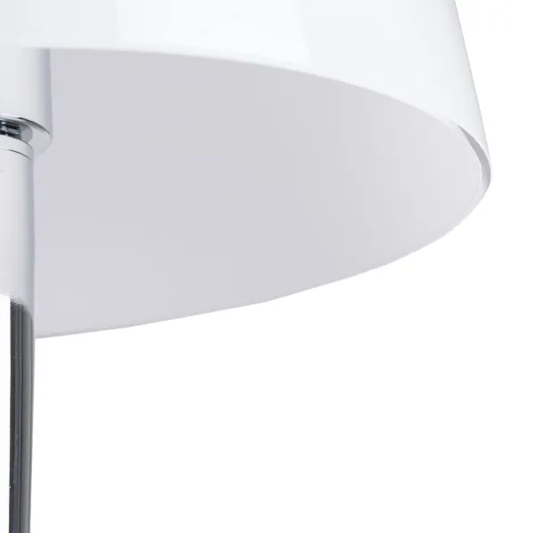 Galda lampa Balts Sudrabains Metāls Stikls Dzelzs Hierro/Cristal 60 W 220 V 240 V 220 -240 V 28 x 28 x 56 cm
