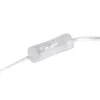 Galda lampa Balts Sudrabains Metāls Stikls Dzelzs Hierro/Cristal 60 W 220 V 240 V 220 -240 V 28 x 28 x 56 cm