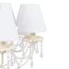 Kattolamppu 65 x 65 x 107 cm Beige Metalli Ø 15 cm Klassinen