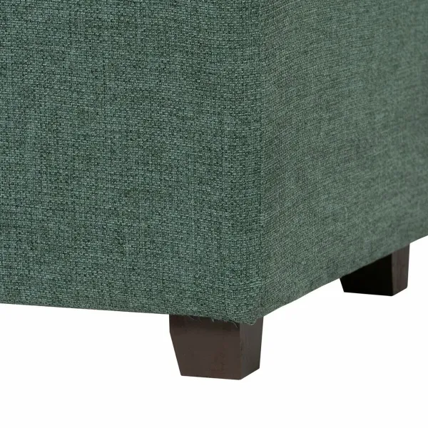 Сундук 102 x 41 x 43 cm Синтетическая ткань Деревянный