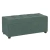 Сундук 102 x 41 x 43 cm Синтетическая ткань Деревянный