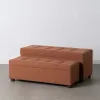 Сундук 102 x 41 x 43 cm Синтетическая ткань Деревянный