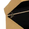Сундук 102 x 41 x 43 cm Синтетическая ткань Деревянный