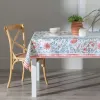 Pöytäliina 140 x 140 cm Sininen Polyesteri 100% puuvillaa