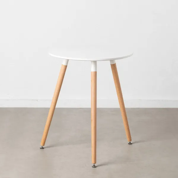 Pusdienu galds Balts Koks MDF 60 x 60 x 74 cm