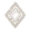 Wall mirror White 95 x 8 x 115 cm