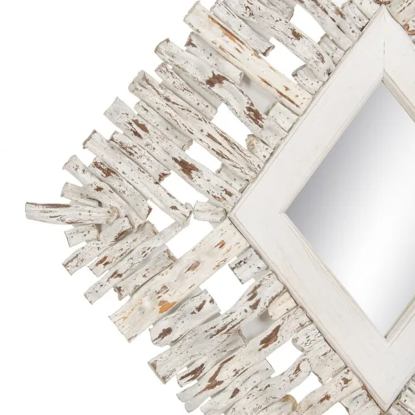 Wall mirror White 95 x 8 x 115 cm