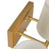 Seinälamppu 58 x 20 x 31,5 cm Synteettinen kangas Kullattu Metalli Moderni