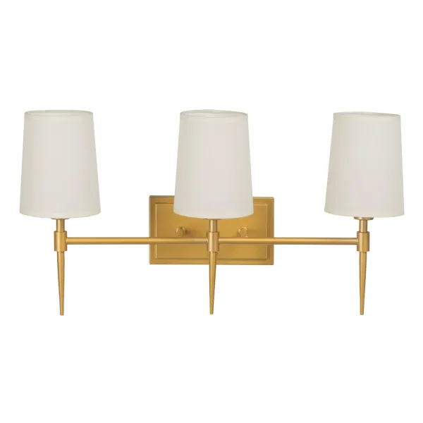Seinälamppu 58 x 20 x 31,5 cm Synteettinen kangas Kullattu Metalli Moderni