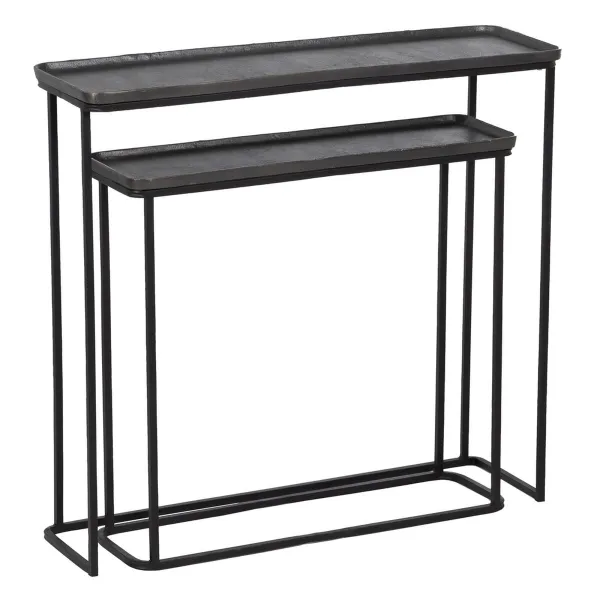 Set of furniture Black Grey 84 x 26 x 78 cm