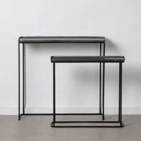 Kalustesetti Musta Harmaa 84 x 26 x 78 cm