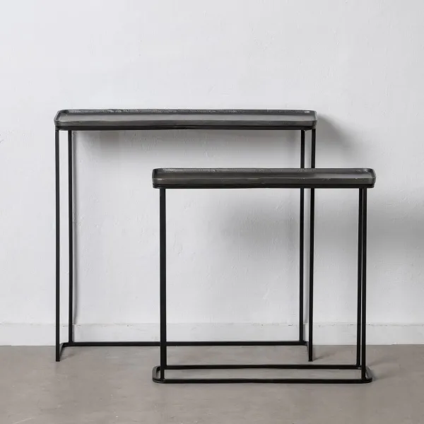 Set of furniture Black Grey 84 x 26 x 78 cm