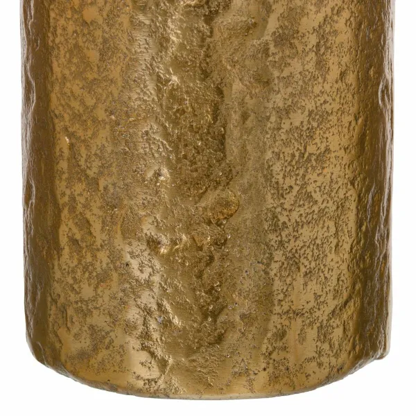 Maljakko 12 x 12 x 61 cm Kullattu Alumiini