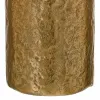 Vase 12 x 12 x 61 cm Golden Aluminium