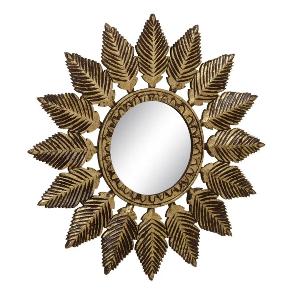 Wall mirror Golden 90 x 1,75 x 90 cm