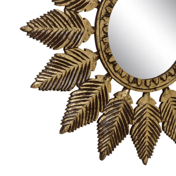 Wall mirror Golden 90 x 1,75 x 90 cm