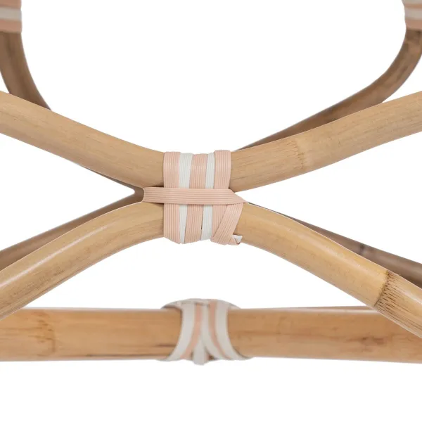 Ruokatuoli 47 x 54 x 93 cm Luonnollinen Beige Rottinki