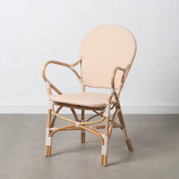 ēdamistabas krēsls 57 x 62 x 90 cm Dabisks Bēšs Rotangpalma
