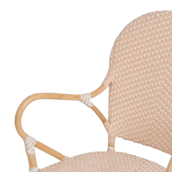 Ruokatuoli 57 x 62 x 90 cm Luonnollinen Beige Rottinki