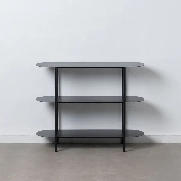TV-mööbel 90 x 28 x 70,3 cm Must Teras