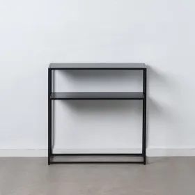 TV mēbeles 80 x 30 x 81 cm Melns Tērauds