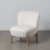 Кресло 62 x 75 x 74 cm Синтетическая ткань Металл Белый