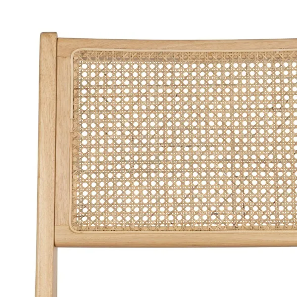 Nojatuoli Luonnollinen Puu Rottinki 60,5 x 73,5 x 72,5 cm