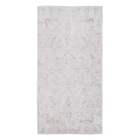 Carpet 80 x 150 cm Polyester Cotton Taupe