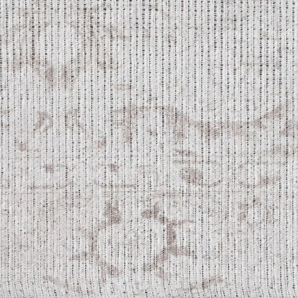 Paklājs 80 x 150 cm Poliesters Kokvilna Pelēkbrūns