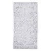 Paklājs 80 x 150 cm Pelēks Poliesters Kokvilna