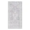 Ковер 80 x 150 cm Серый полиэстер Хлопок