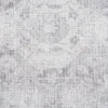 Carpet 80 x 150 cm Grey Polyester Cotton